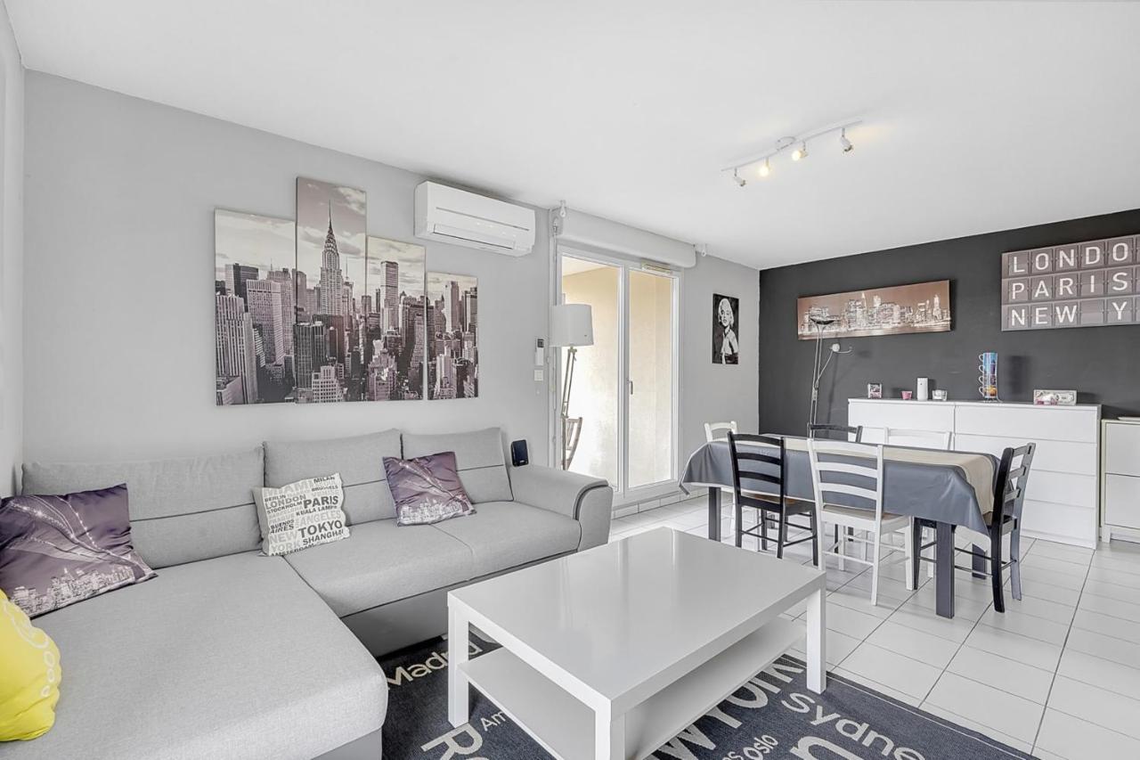 Sublime 64M With 2 Balconies For 6 In Toulouse Appartamento Esterno foto