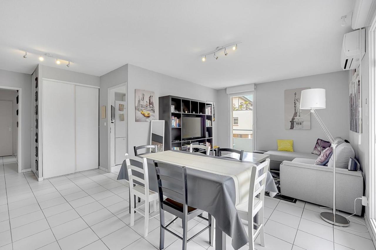 Sublime 64M With 2 Balconies For 6 In Toulouse Appartamento Esterno foto