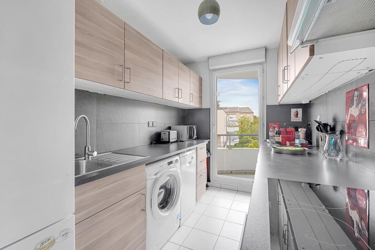 Sublime 64M With 2 Balconies For 6 In Toulouse Appartamento Esterno foto