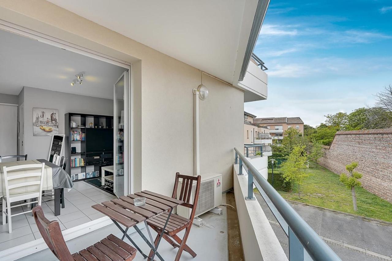 Sublime 64M With 2 Balconies For 6 In Toulouse Appartamento Esterno foto
