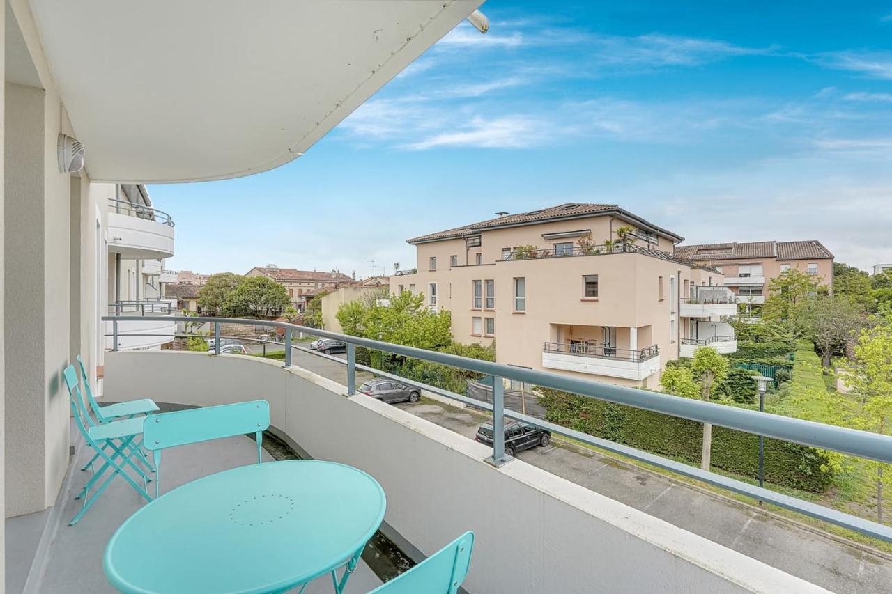 Sublime 64M With 2 Balconies For 6 In Toulouse Appartamento Esterno foto